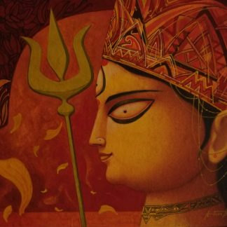 Modern Durga Painting