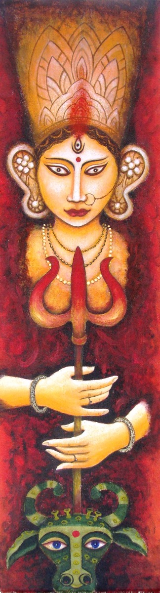 Durga by ArtemisiaSynchroma.deviantart.com | Durga, Goddess art, Kali  goddess