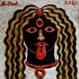 Maa Kali Face Painting