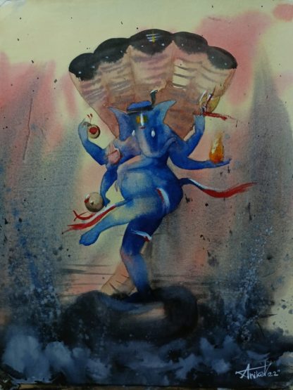Ganpati Artwork, Ganpati Art Painting