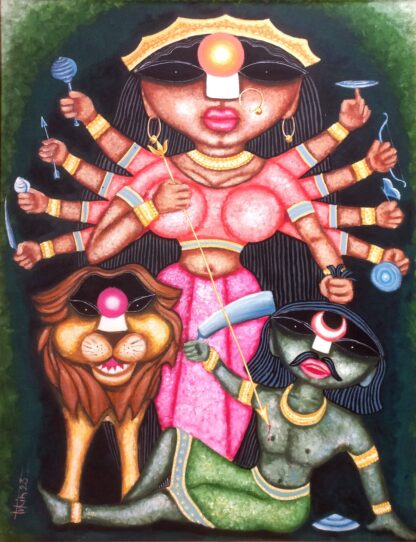 Durga Mata Paint